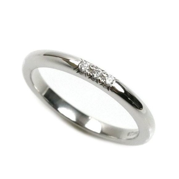 Tiffany & Co Classic Silver Platinum ring - Picture 1 of 7